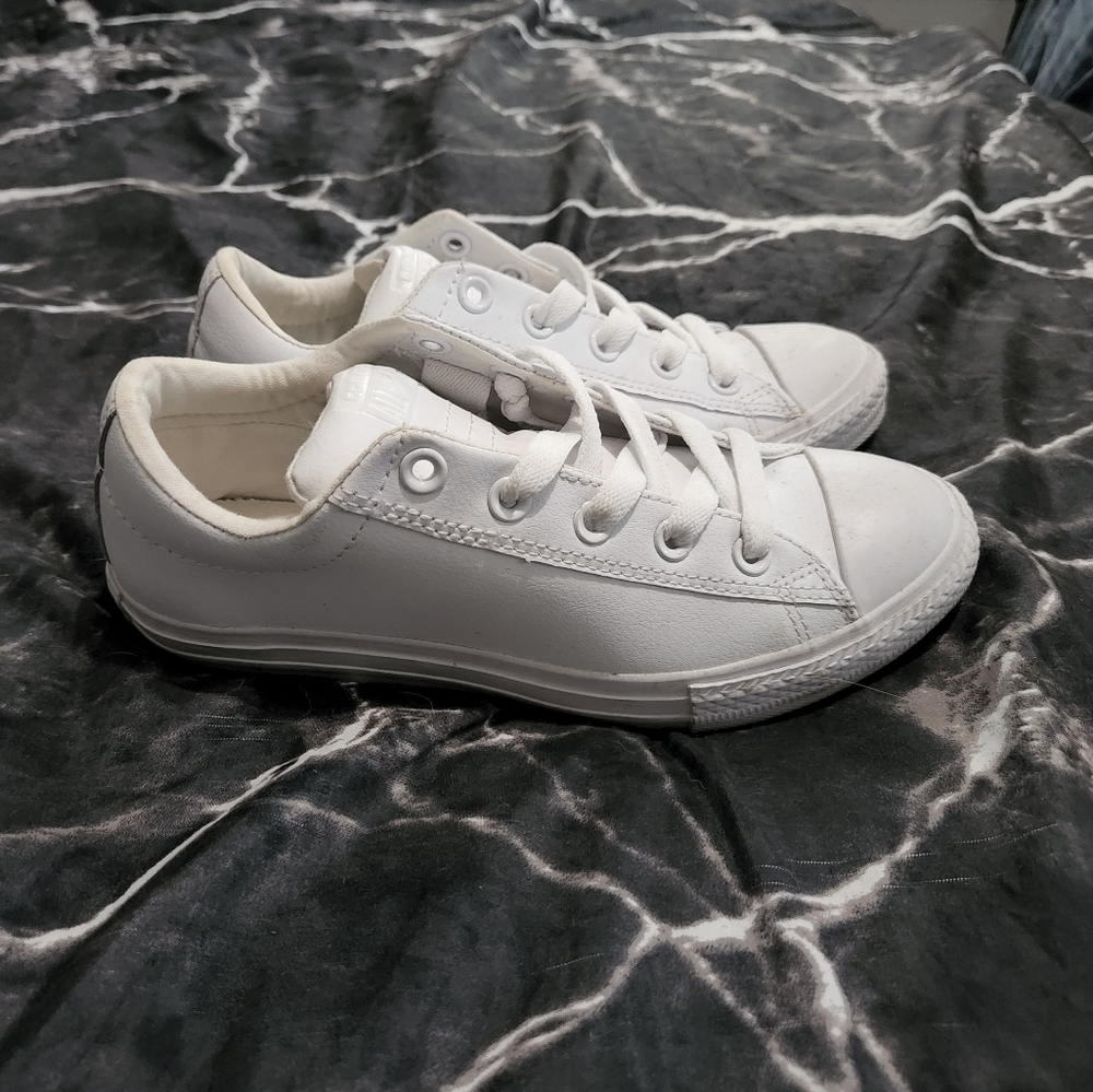 Leather Converse